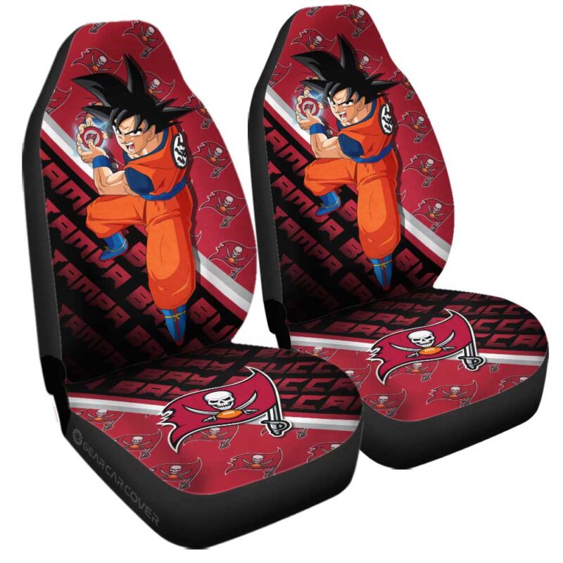 Tampa Bay Buccaneers Car Seat Covers Goku Car Accessories For Fans