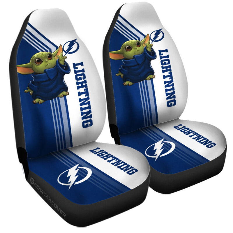 Tampa Bay Lightning Car Seat Covers Baby Yoda Car Accessories