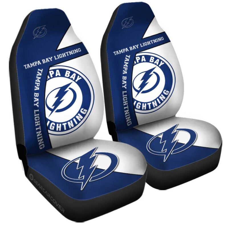 Tampa Bay Lightning Car Seat Covers Custom Car Accessories For Fans