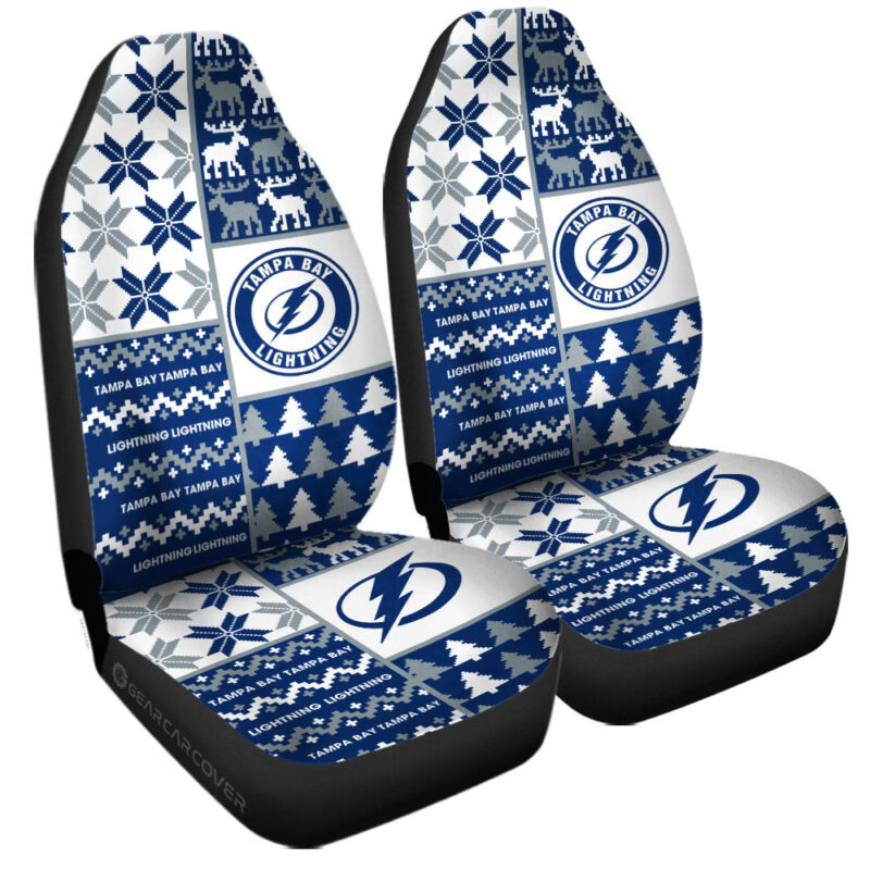 Tampa Bay Lightning Car Seat Covers Custom Ugly Style Car Accessories