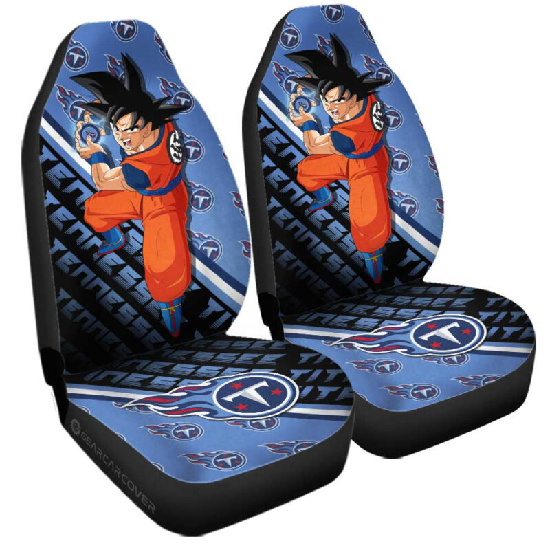 Tennessee Titans Car Seat Covers Goku Car Accessories For Fans
