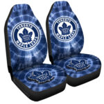 Toronto Maple Leafs Car Seat Covers Custom Tie Dye Car Accessories