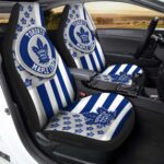 Toronto Maple Leafs Car Seat Covers Custom US Flag Style