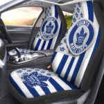 Toronto Maple Leafs Car Seat Covers Custom US Flag Style