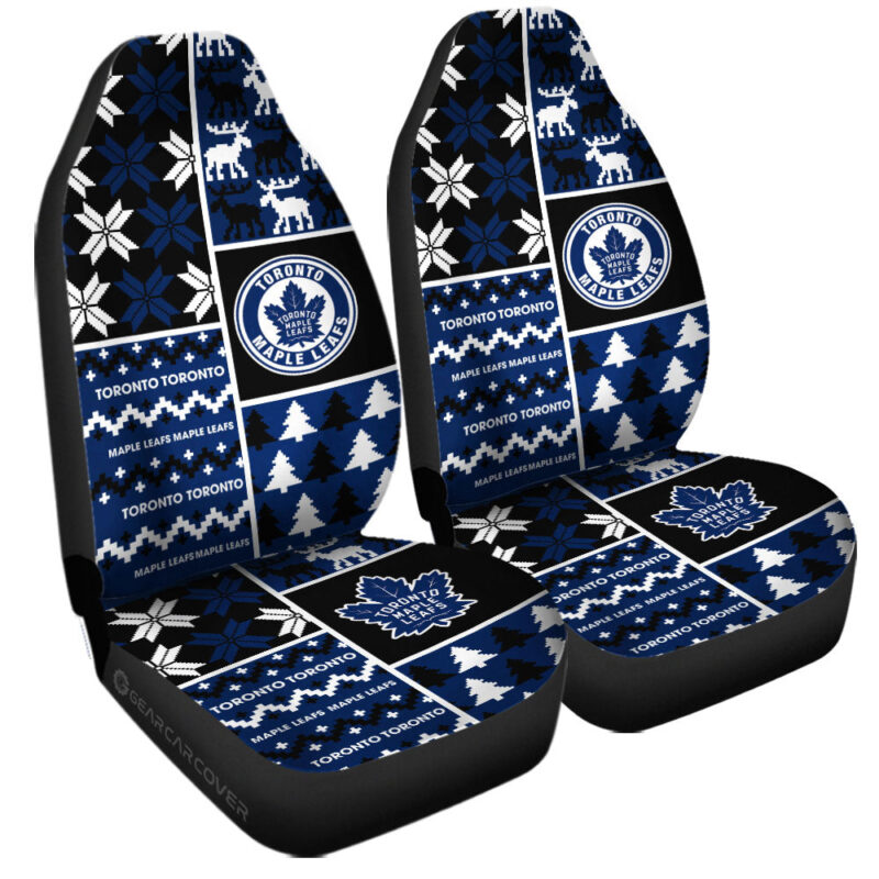 Toronto Maple Leafs Car Seat Covers Custom Ugly Style Car Accessories