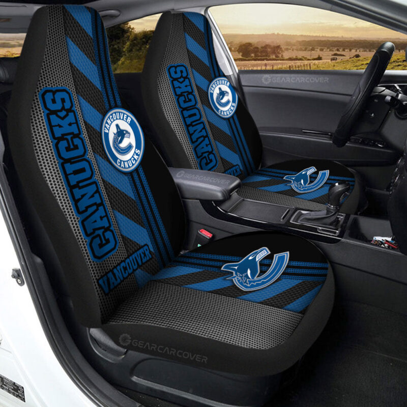 Vancouver Canucks Car Seat Covers Custom Car Accessories