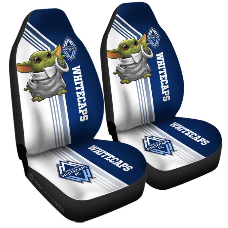 Vancouver Whitecaps FC Car Seat Covers Baby Yoda Car Accessories