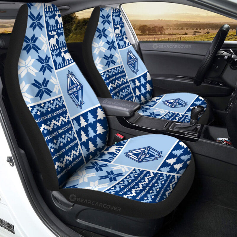 Vancouver Whitecaps FC Car Seat Covers Custom Ugly Style Car Accessories