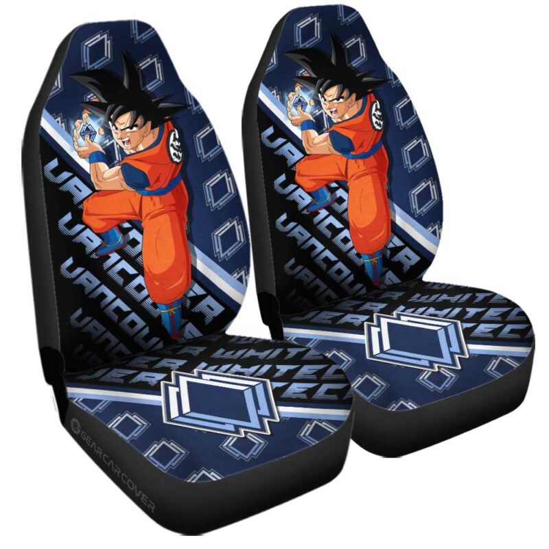 Vancouver Whitecaps FC Car Seat Covers Goku Car Accessories For Fans