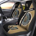 Vegas Golden Knights Car Seat Covers Custom Car Accessories For Fans