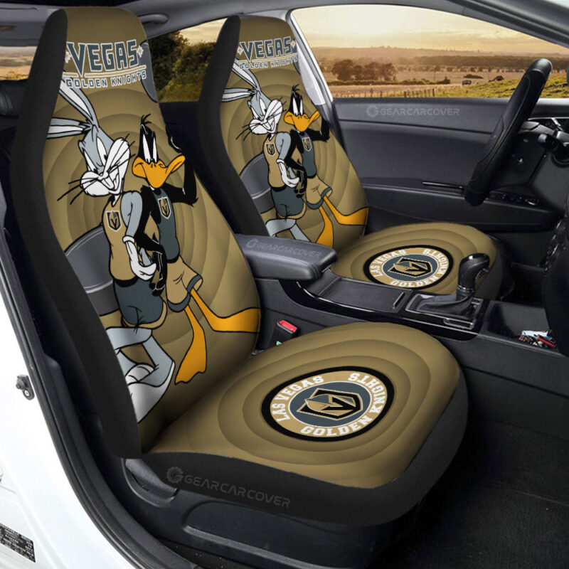 Vegas Golden Knights Car Seat Covers Custom Car Accessories