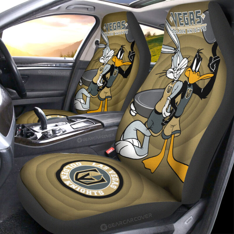 Vegas Golden Knights Car Seat Covers Custom Car Accessories