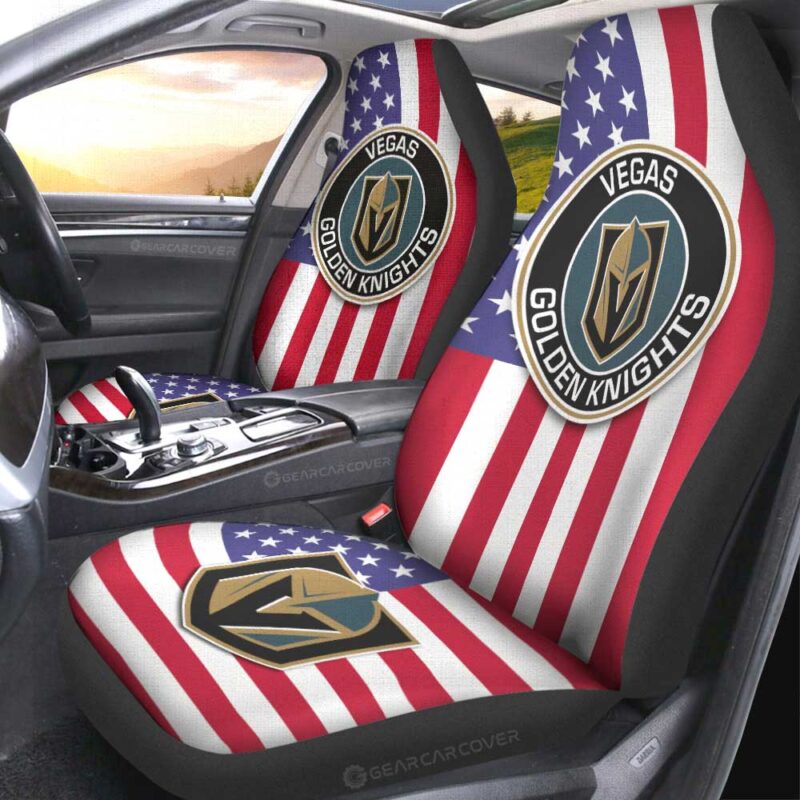 Vegas Golden Knights Car Seat Covers Custom Car Accessories