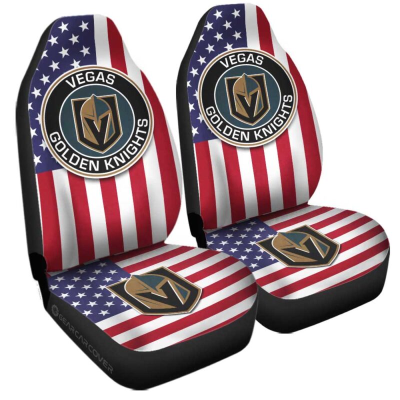 Vegas Golden Knights Car Seat Covers Custom Car Accessories