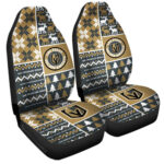 Vegas Golden Knights Car Seat Covers Custom Ugly Style Car Accessories