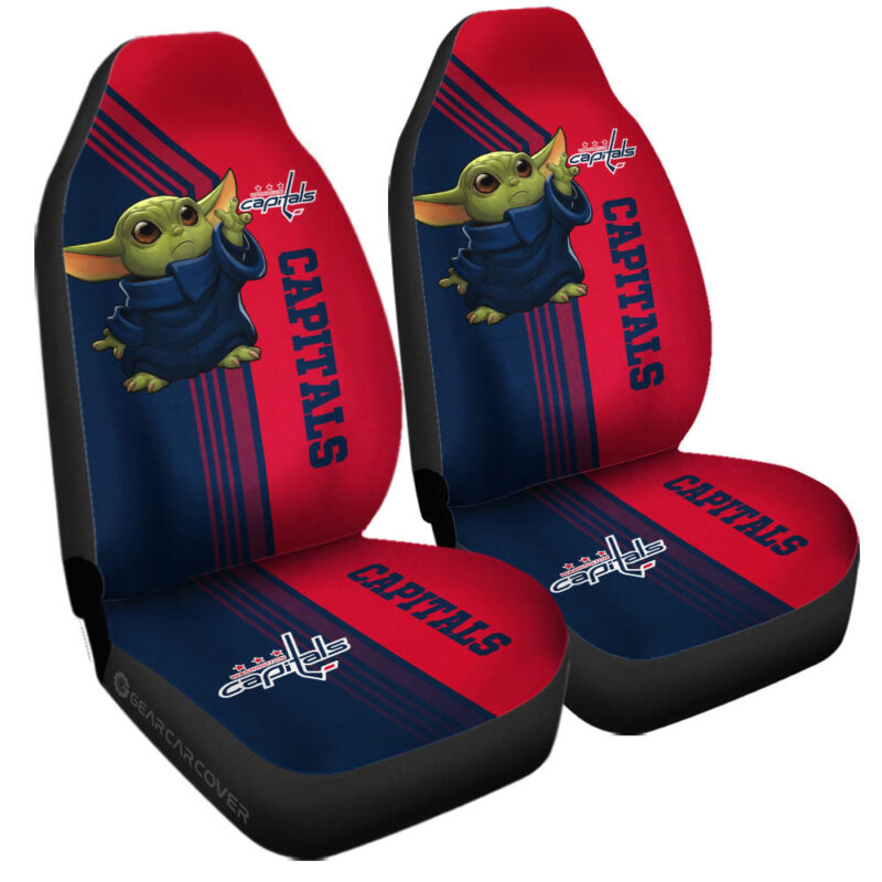Washington Capitals Car Seat Covers Baby Yoda Car Accessories