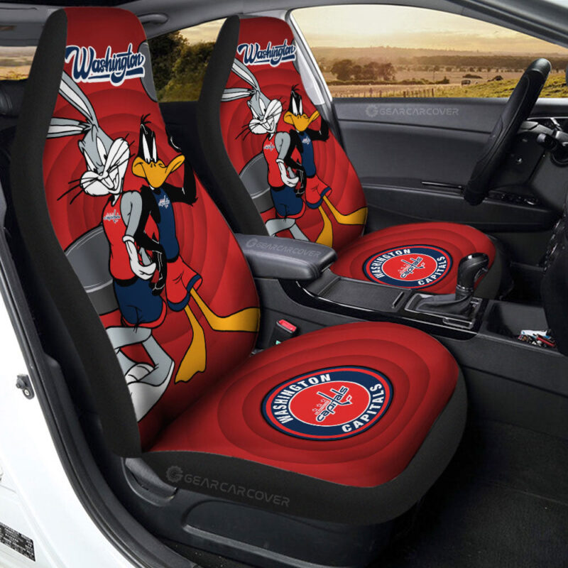 Washington Capitals Car Seat Covers Custom Car Accessories