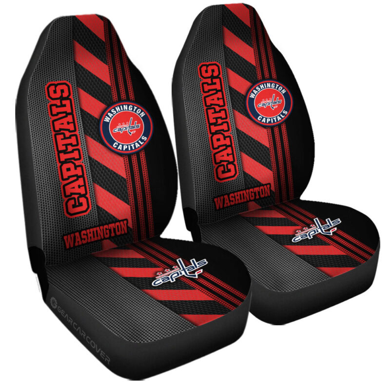 Washington Capitals Car Seat Covers Custom Car Accessories