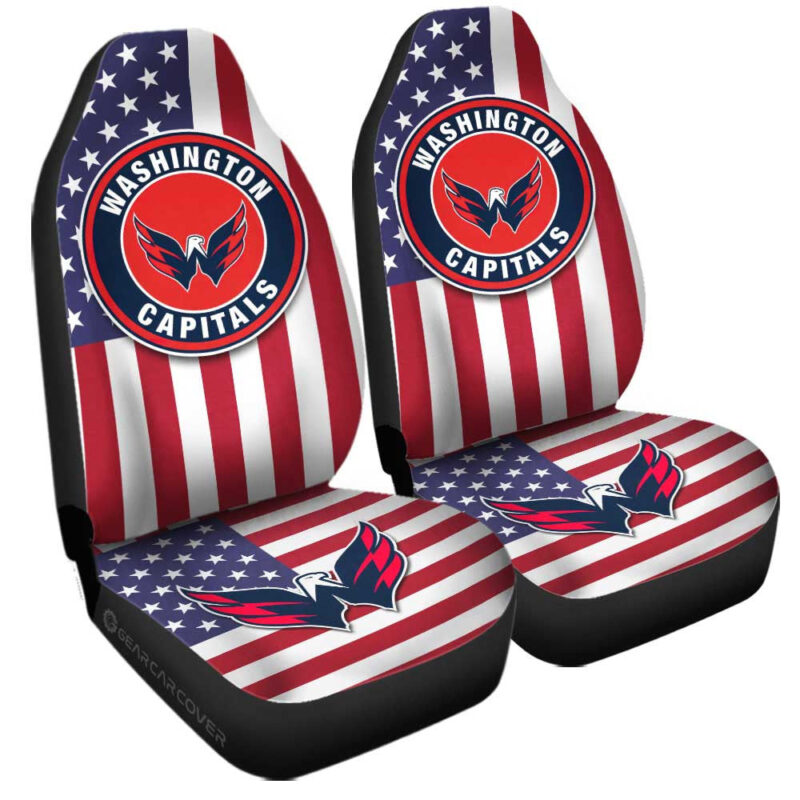 Washington Capitals Car Seat Covers Custom Car Accessories
