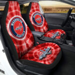 Washington Capitals Car Seat Covers Custom Tie Dye Car Accessories