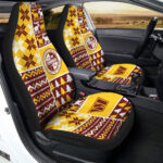Washington Commanders Car Seat Covers Custom Ugly Style Car Accessories
