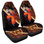 Washington Commanders Car Seat Covers Goku Car Accessories For Fans