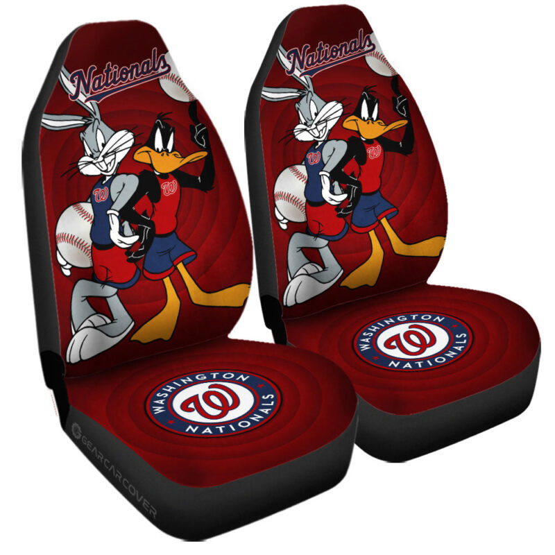 Washington Nationals Car Seat Covers Custom Car Accessories