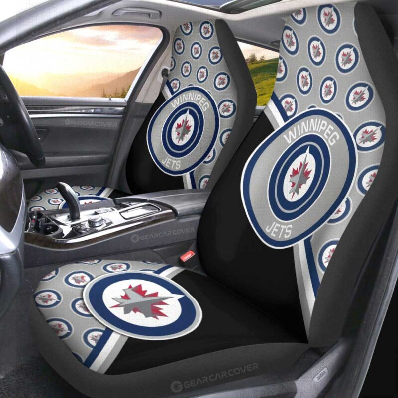 Winnipeg Jets Car Seat Covers Custom Car Accessories For Fans