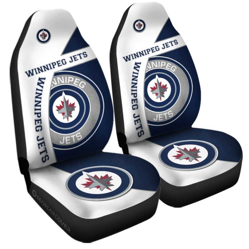 Winnipeg Jets Car Seat Covers Custom Car Accessories For Fans