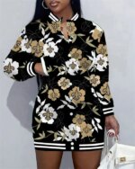 New Orleans Saints Women Button Down Jacket Dress AZBTBDJD000194