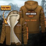 Harley-Davidson Hoodie Zip Velvet Coat WINHZVC10043