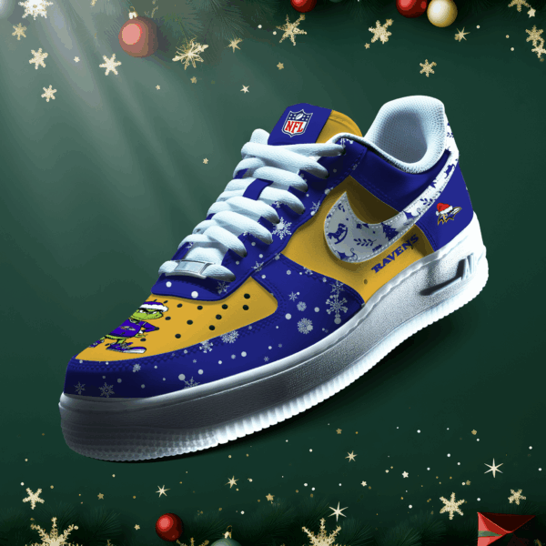 Baltimore Ravens | New Air Force 1 Collection - Christmas-1000000539657816