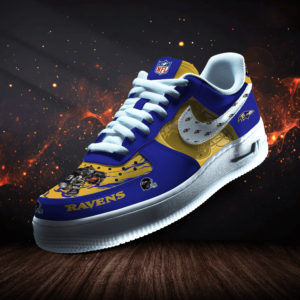 Baltimore Ravens | New Collection Trending Air Force 1 Mascot-1000000533897518