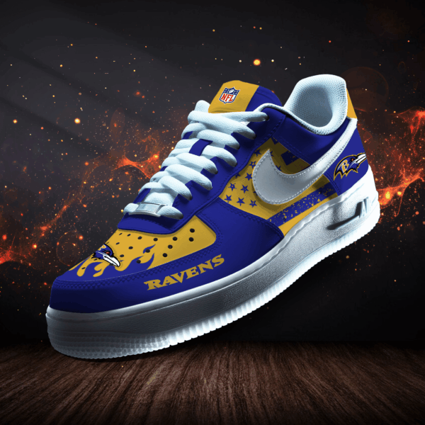 Baltimore Ravens | New Collection Trending Air Force 1 Personalized-1000000529684830