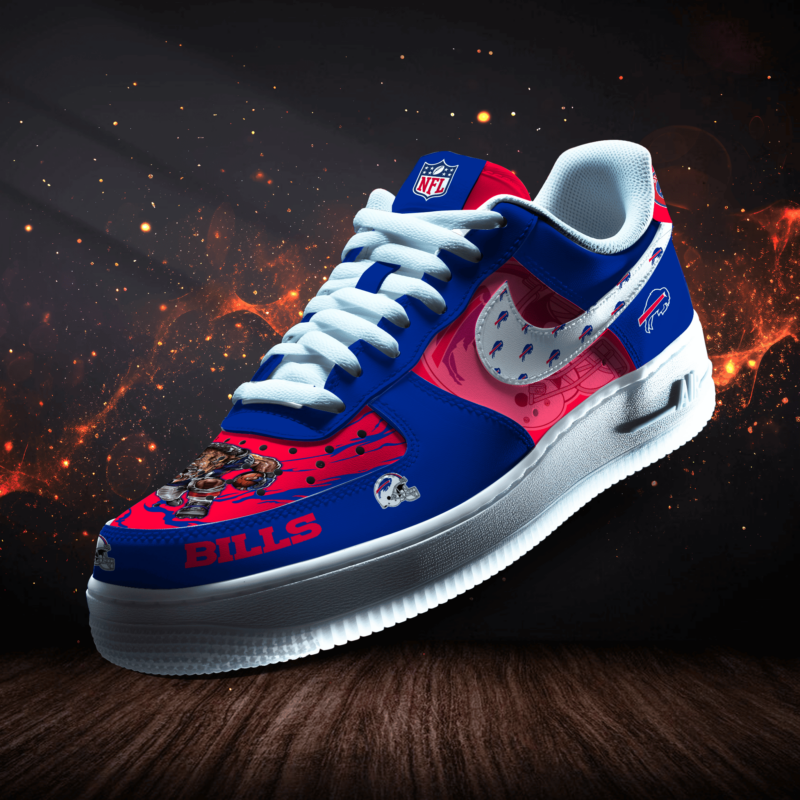 Buffalo Bills | New Collection Trending Air Force 1 Mascot-1000000533897519