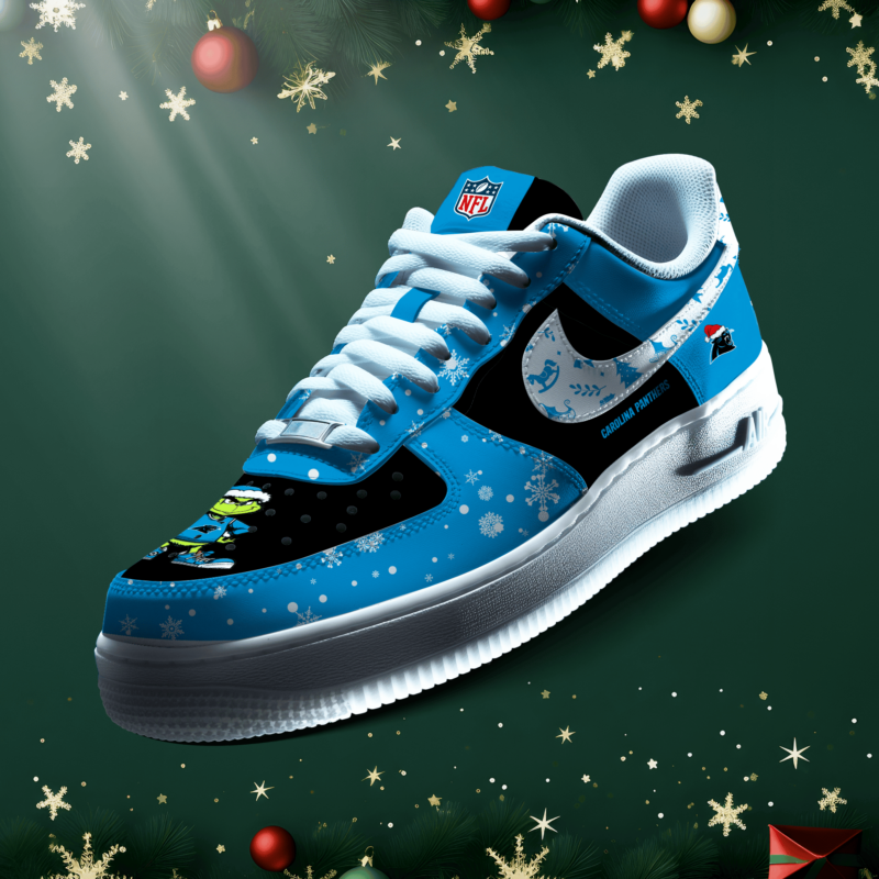 Carolina Panthers | New Air Force 1 Collection - Christmas-1000000539657811