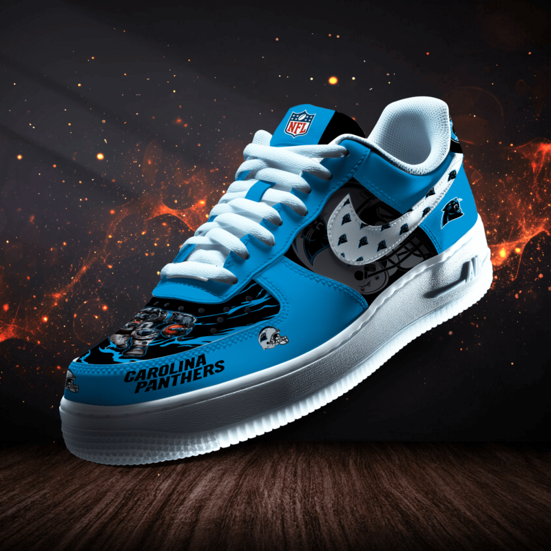 Carolina Panthers | New Collection Trending Air Force 1 Mascot-1000000533897520