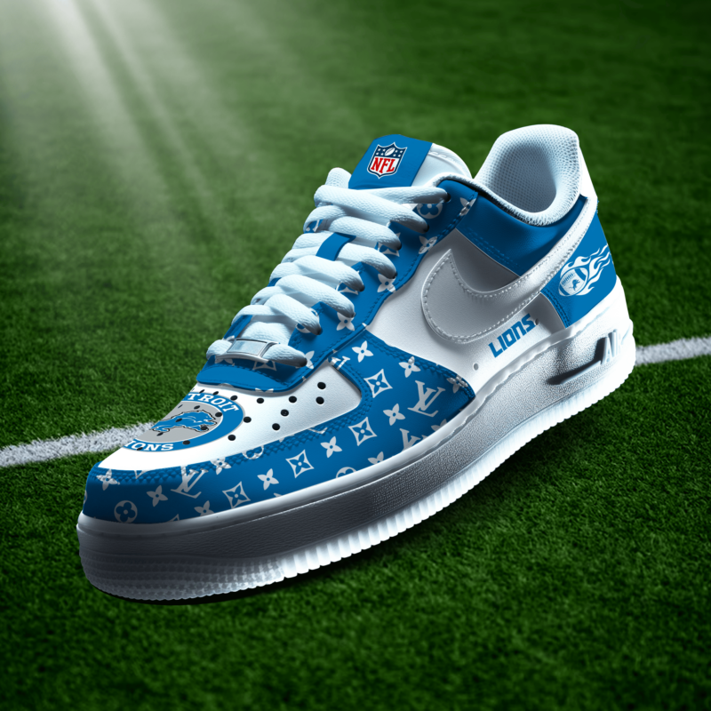 Detroit Lions | Air Force 1 x LOUIS VUITTON New Collection Trending-1000000530171225