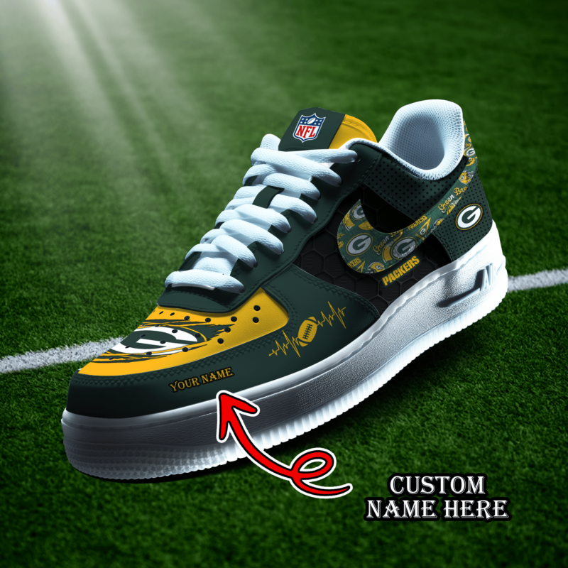 Green Bay Packers | Air Force 1 HeartBeat Ball Trending-1000000535350099