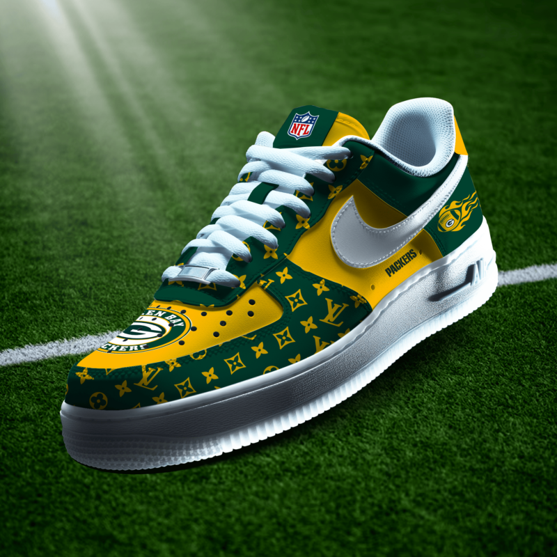 Green Bay Packers | Air Force 1 x LOUIS VUITTON New Collection Trending-1000000530156728
