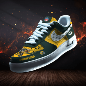 Green Bay Packers | New Collection Trending Air Force 1 Mascot-1000000533897527