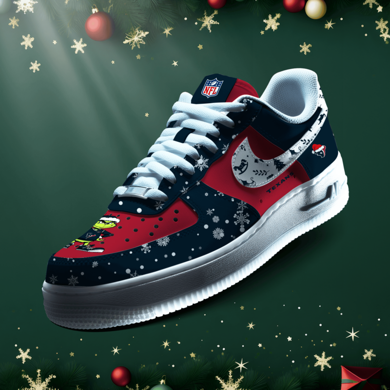 Houston Texans | New Air Force 1 Collection - Christmas-1000000539657840