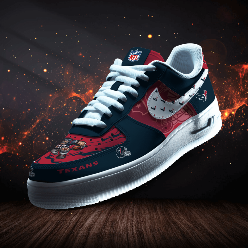 Houston Texans | New Collection Trending Air Force 1 Mascot-1000000533897528