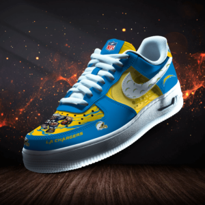 Los Angeles Chargers | New Collection Trending Air Force 1 Mascot-1000000533897533