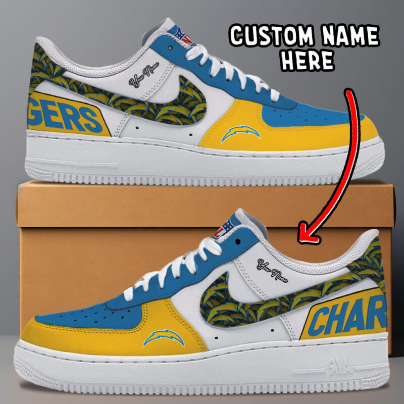 Los Angeles Chargers | New Collection Trending Air Force 1 Personalized-1000000520116081