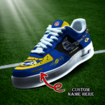 Los Angeles Rams | Air Force 1 HeartBeat Ball Trending-1000000535350675