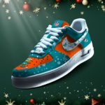 Miami Dolphins | New Air Force 1 Collection - Christmas-1000000539657846