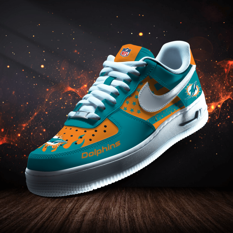 Miami Dolphins | New Collection Trending Air Force 1 Personalized-1000000529684705