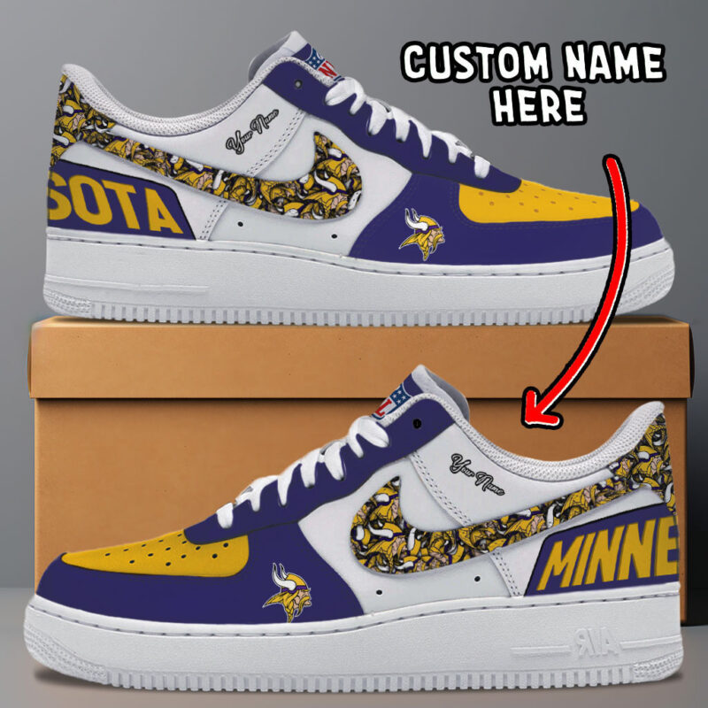 Minnesota Vikings | New Collection Trending Air Force 1 Personalized-1000000520116092