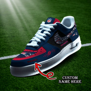 New England Patriots | Air Force 1 HeartBeat Ball Trending-1000000535350712